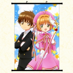 3 Sizes Card Captor Sakura Cartoon Wallscrolls Waterproof Anime Wall Scroll