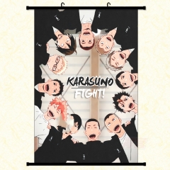 3 Sizes Haikyuu Cartoon Wallscrolls Waterproof Anime Wall Scroll