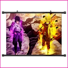60*45CM Naruto Cartoon Wallscrolls Waterproof Anime Wall Scroll