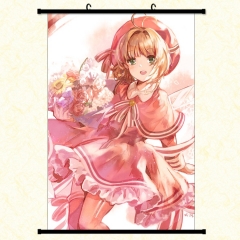 3 Sizes Card Captor Sakura Cartoon Wallscrolls Waterproof Anime Wall Scroll