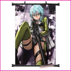 3 Sizes Sword Art Online | SAO Cartoon Wallscrolls Waterproof Anime Wall Scroll