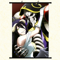 3 Sizes Overlord  Cartoon Wallscrolls Waterproof Anime Wall Scroll