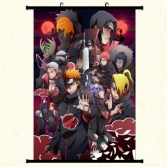 3 Sizes Naruto Cartoon Wallscrolls Waterproof Anime Wall Scroll