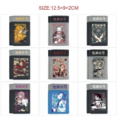 10 Styles Demon Slayer: Kimetsu no Yaiba Cartoon Pattern Purse Anime Short Wallet