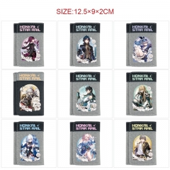 10 Styles Honkai: Star Rail Cartoon Pattern Purse Anime Short Wallet