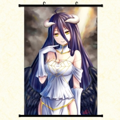 3 Sizes OverLord Cartoon Wallscrolls Waterproof Anime Wall Scroll