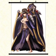 3 Sizes Overlord Cartoon Wallscrolls Waterproof Anime Wall Scroll