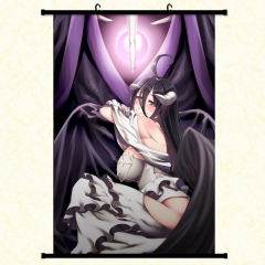 3 Sizes Overlord Cartoon Wallscrolls Waterproof Anime Wall Scroll