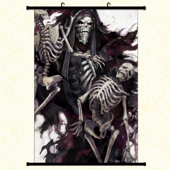 3 Sizes Overlord Cartoon Wallscrolls Waterproof Anime Wall Scroll