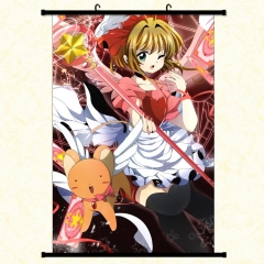 3 Sizes Card Captor Sakura Cartoon Wallscrolls Waterproof Anime Wall Scroll