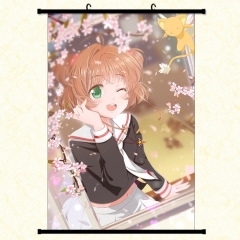 3 Sizes Card Captor Sakura Cartoon Wallscrolls Waterproof Anime Wall Scroll