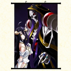 3 Sizes Overlord Cartoon Wallscrolls Waterproof Anime Wall Scroll