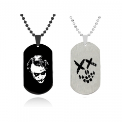 3 Styles The Joker Cartoon Anime Alloy Necklace