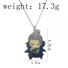 2 Styles Jujutsu Kaisen Cartoon Anime Alloy Necklace/Keychain