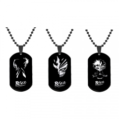 3 Styles Bleach Cartoon Anime Stainless Steel Necklace