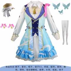 原神花时来信cosplay神里绫华新皮肤花时来信裙子cos服现货现发