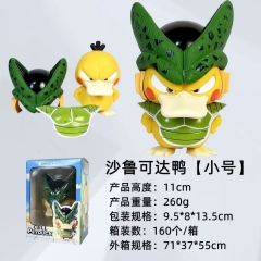 宠物小精灵 七龙珠 沙鲁可达鸭 盔甲可脱 盒装手办 高11cm 一箱160个