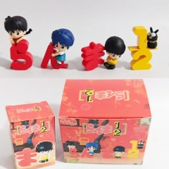 犬夜叉4款乱马1比2 扭蛋摆件 高约5cm 重约120g，小盒子尺寸5X4X7.5cm ，大盒尺寸11X8.5X8cm，一箱110套