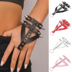 8 Styles Muti-color Emo Spike Punk Gothic Rivet Anime Bracelets