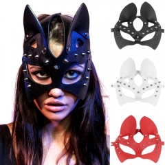 4 Styles Halloween Gothic Punk Cosplay Party Face Anime Mask