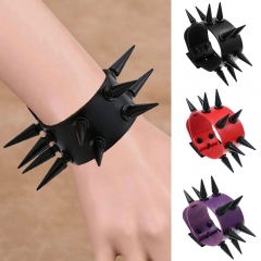 8 Styles Emo Spike Women Men Goth Punk Anime Bracelets