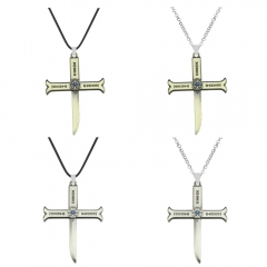 6 Styles One Piece Cartoon Anime Alloy Necklace/Keychain