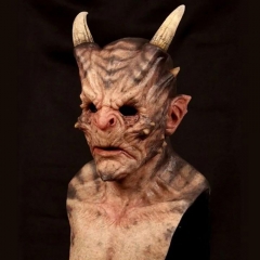 42*26cm 2 Styles Halloween Warcraft Devil horror latex Anime Mask
