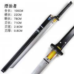 100cm Wuthering Waves Rover Cosplay Anime Weapon Knife Wooden Swords