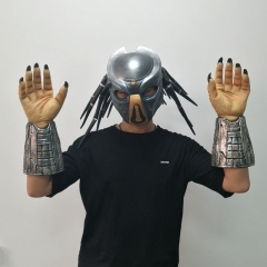 2 Styles Hallowmas Alien vs Predator Cosplay Anime Gloves Mask