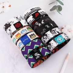 5 Styles Jujutsu Kaisen Sports Wristband Anime Stretch Bracelets Bangles