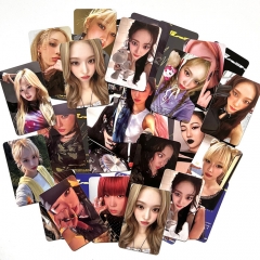 10 Styles K-POP Aespa Whiplash Collectible Card
