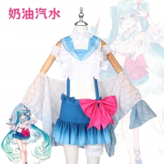 初因汽水奶油cos服未来少女清新甜美女装动漫二次元舞台动漫女