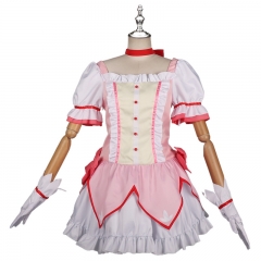 魔法少女小圆鹿目圆香COScosplay服装衣服变身战斗服动漫女套装