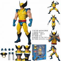 漫威 复仇者联盟 X战警 MAF096金刚狼 可动 盒装手办 高约16cm 一箱72个