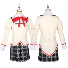 魔法少女鹿目圆香cos服晓美焰美树cosplay动漫小圆校服套装衣服