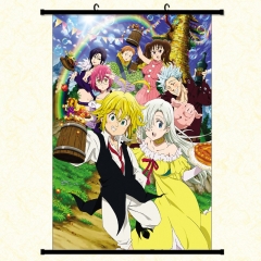 七大罪七原罪动漫挂画 欧美跨境周边亚马逊The Seven Deadly Sins