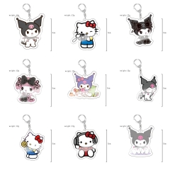 24 Styles Demon Slayer: Kimetsu no Yaiba Cartoon Anime Acrylic Keychain