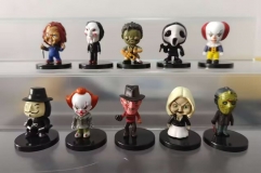 10pcs/set 6cm Child's Play Cartoon Anime PVC Figures
