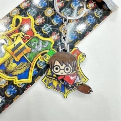 9 Styles Harry Potter Cartoon Cosplay Decoration Alloy Pendant Anime Keychain