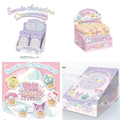 7 Styles Sanrio Kuromi Cartoon Pin Anime Tinplate Brooch