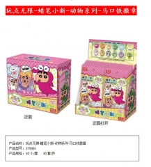 Crayon Shin-chan Cartoon Pin Anime Tinplate Brooch