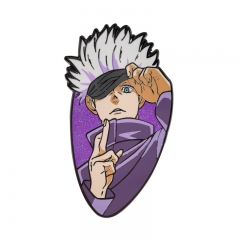 Jujutsu Kaisen Cartoon Pin Anime Alloy Brooch