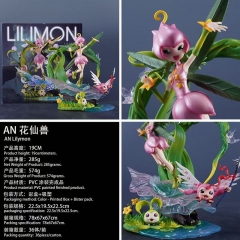 数码宝贝 AN 花仙兽 盒装手办 高19cm