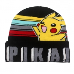 Pokemon Cartoon Pattern Cap Anime Knitted Hat