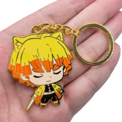 2 Styles Demon Slayer: Kimetsu no Yaiba Cartoon  Anime Alloy Keychain