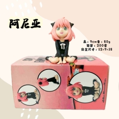 9cm SPY×FAMILY Anya Forger Cartoon Anime PVC Figure