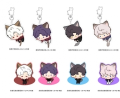 8 Styles Love and Deepspace Cartoon Anime Keychain/Standing Plate