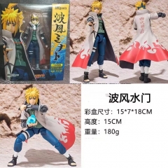 15CM SHF Naruto Namikaze Minato Cartoon Anime PVC Figure