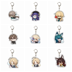5cm 40 Styles Honkai: Star Rail Cartoon Anime Acrylic Keychain