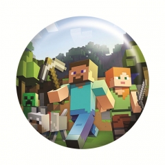 48 Styles Minecraft Cartoon Pin Anime Tinplate Brooch